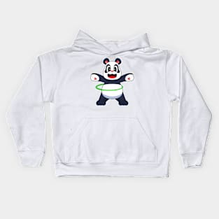 Panda Fitness Gymnastics Sports Kids Hoodie